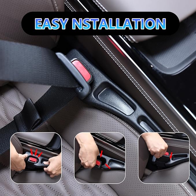 【Compatible with Lexus RX350 NX350 】 Seat Gap Filler,No Drop Seat Guard Compatible with Lexus RX NX Series,Drop Seat Guards for Cars(2Pcs),Emergency Keychain Car Escape Tool(2Pcs)