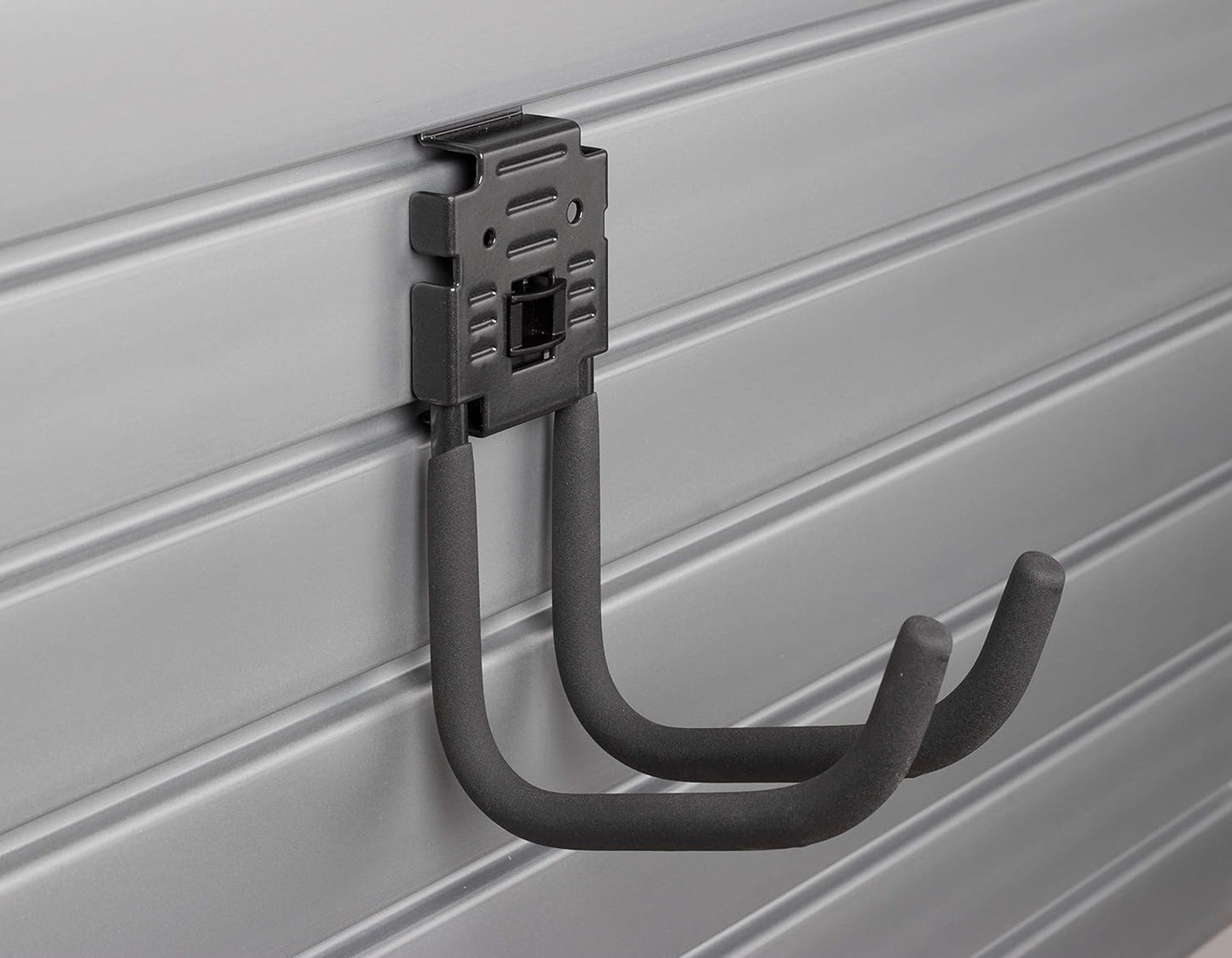 Handi Tool Rail with Deluxe Hook & Basket Kit - 82" Slatwall Strip with HandiWall Accessories