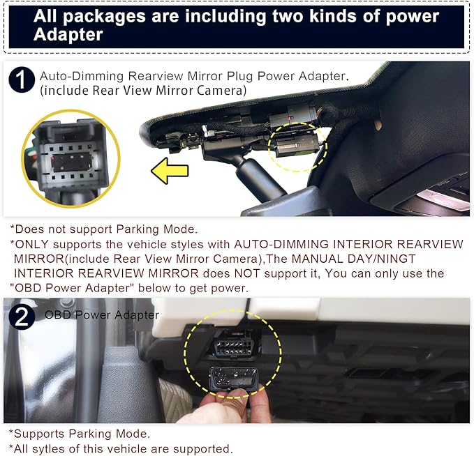 Mangoal Front 4K & Rear 1080P Dash Cam for GMC Sierra 1500 2019-2021, 1500 Limited 2022, 2500/3500 HD 2020-2023(Model B), Model B & Model A have Same Model Years but Vehicle Sensor Cover Are Different