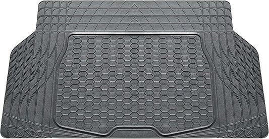 FH Group Climaproof Universal Cargo Mat – All-Weather, Trimmable Trunk Mat (55" W x 31.5" D) – Fits Most Cars, SUVs & Trucks – Gray