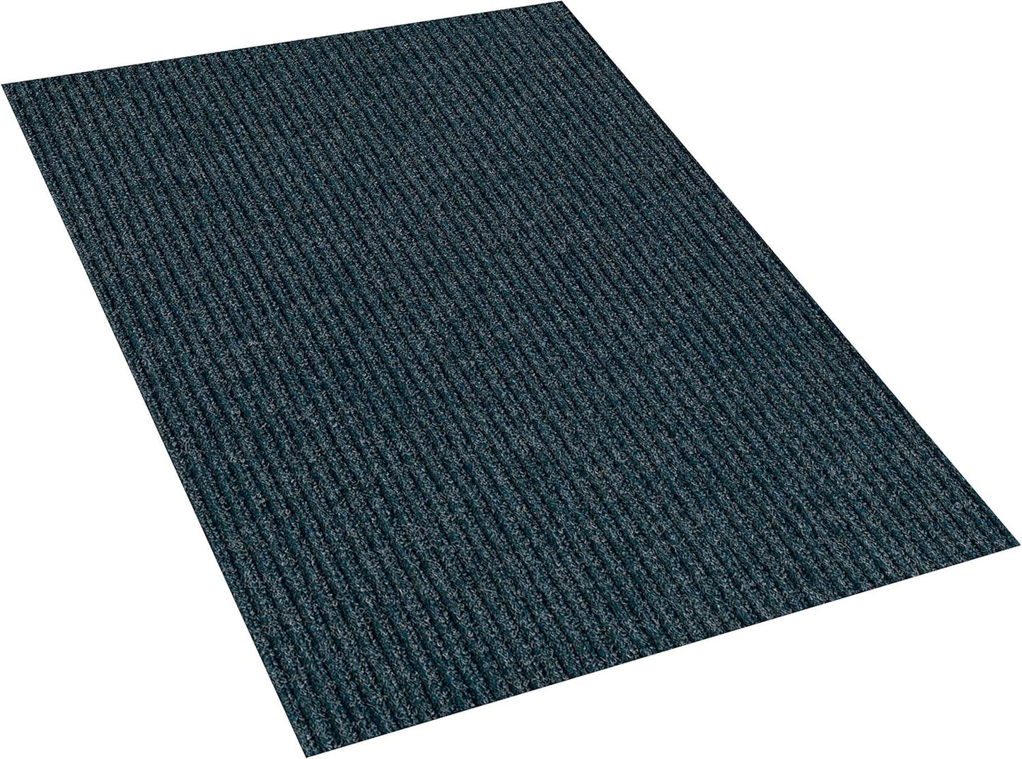 KOECKRITZ Heavy Duty Durable All Weather Indoor/Outdoor Non Slip Entrance Mat Rugs and Runners for Office Business Building Home Garage Front Door - 2' x 3' Blue