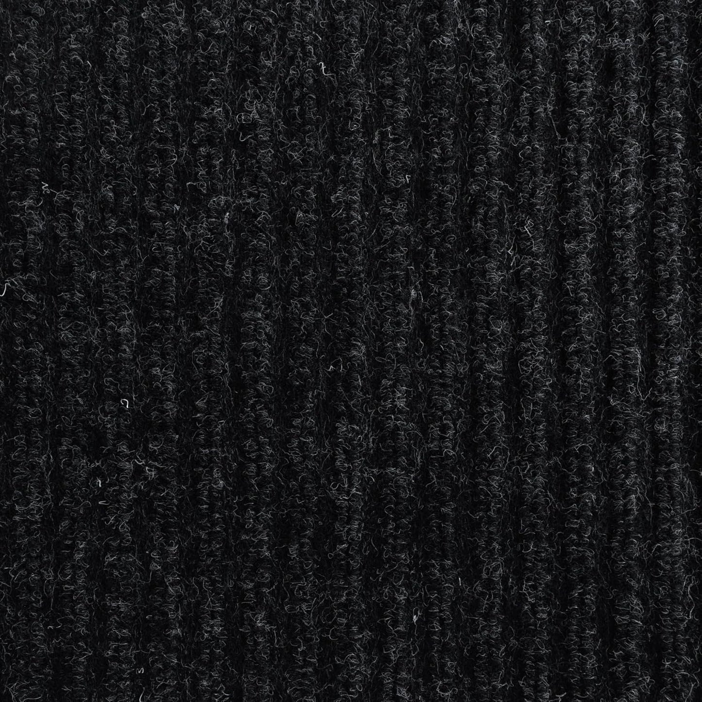 iCustomRug Spartan Weather Warrior Duty Indoor/Outdoor Utility Ribbed in 3ft,4ft,6ft Widths 70 Custom Sizes with Natural Non-Slip Rubber Backing 4'X32' in Black