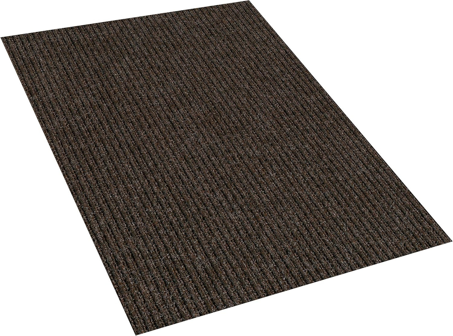 KOECKRITZ Heavy Duty Durable All Weather Indoor/Outdoor Non Slip Entrance Mat Rugs and Runners for Office Business Building Home Garage Front Door (4' x 7', Brick)