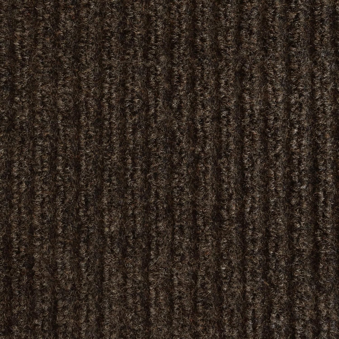 iCustomRug Spartan Weather Warrior Duty Indoor/Outdoor Utility Ribbed in 3ft,4ft,6ft Widths 70 Custom Sizes with Natural Non-Slip Rubber Backing 4'X36' in Brown
